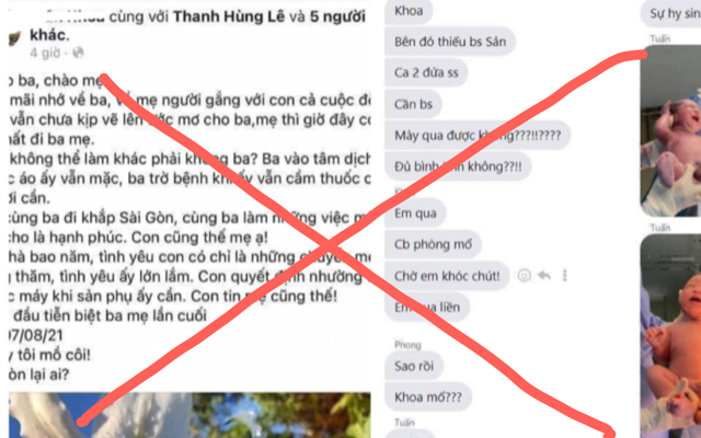 Xử phạt 2 tài khoản chia sẻ thông tin vụ bác sĩ rút ống thở của cha mẹ để cứu sản phụ