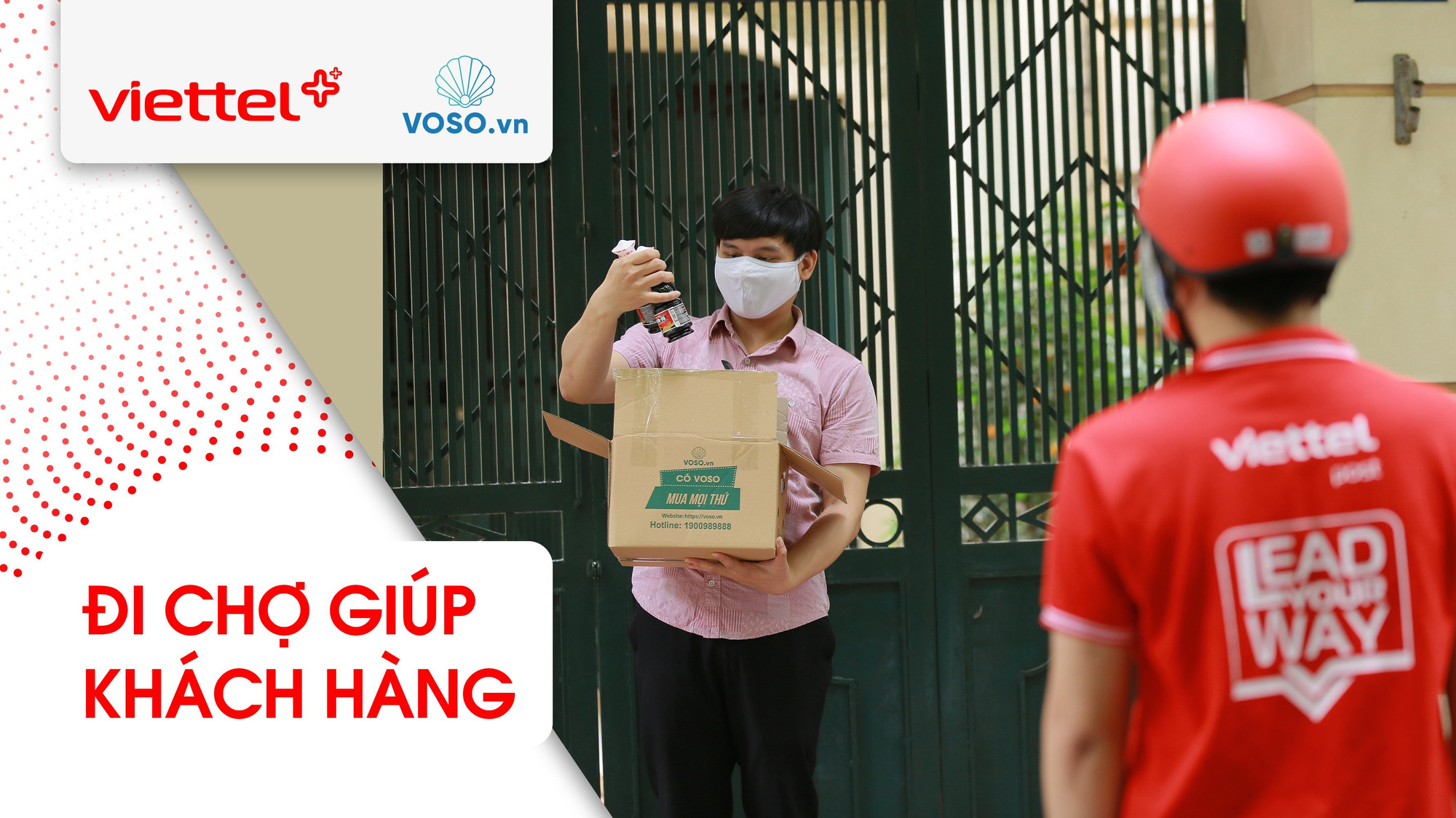 Viettel++ “Đi chợ giúp khách hàng” - Ảnh 1.