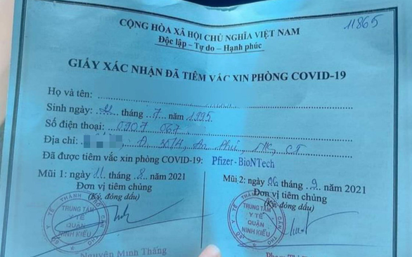 "Ông anh" Phó phường ở Cần Thơ giúp cô gái tiêm vaccine Pfizer có thể nhận kỷ luật ra sao?