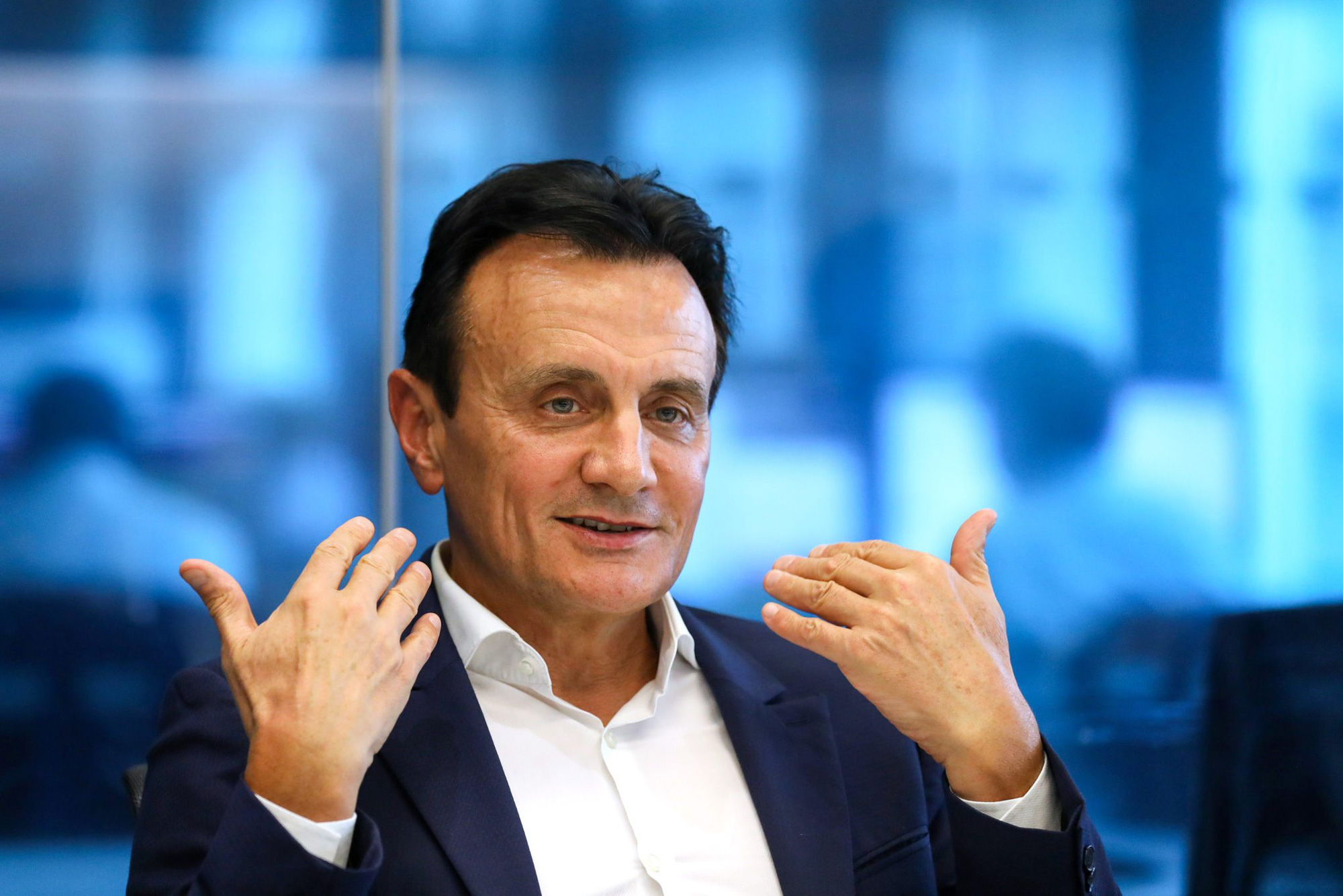 Ông Pascal Soriot, CEO của AstraZeneca - Ảnh: @AFP.