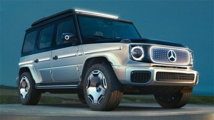 EQG - mẫu SUV chạy điện Mercedes-Benz G-Class  - Ảnh 2.