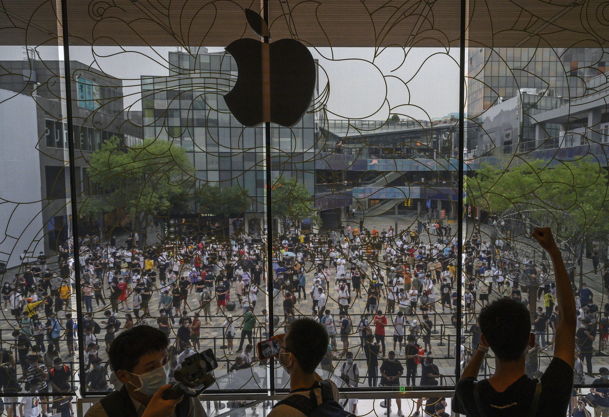 Trung Quốc là thị trường quan trọng của Apple. Khoảng 20% doanh thu của Táo khuyết đến từ nước này. Ảnh: @Getty.