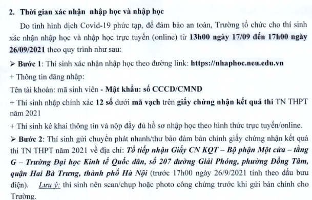 Điểm chuẩn Đại học Kinh tế Quốc dân 2021: Logistics và Quản lý chuỗi cung ứng vẫn &quot;chiếm ngôi&quot; - Ảnh 4.