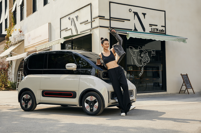 Baojun KiWi EV 2021 sở hữu kích thước vô cùng nhỏ gọn, giá 10.800 USD - Ảnh 2.