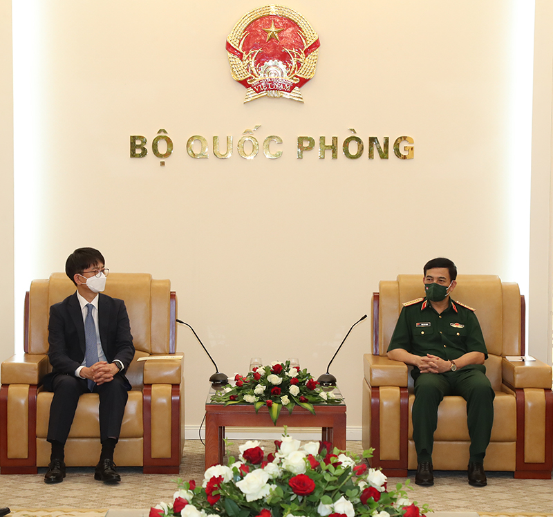 Việt Nam - Hàn Quốc tăng cường quan hệ hợp tác quốc phòng - Ảnh 1.