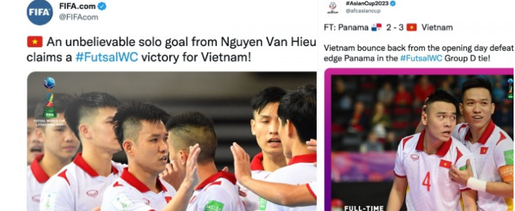 Vượt qua Panama, ĐT futsal Việt Nam được FIFA và AFC khen hết lời - Ảnh 1.
