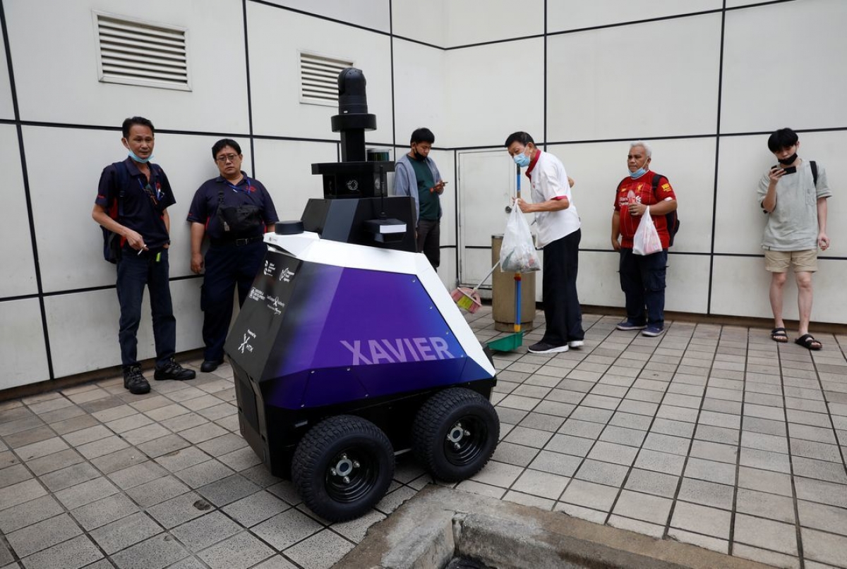 Robot Xavier mới của Singapore