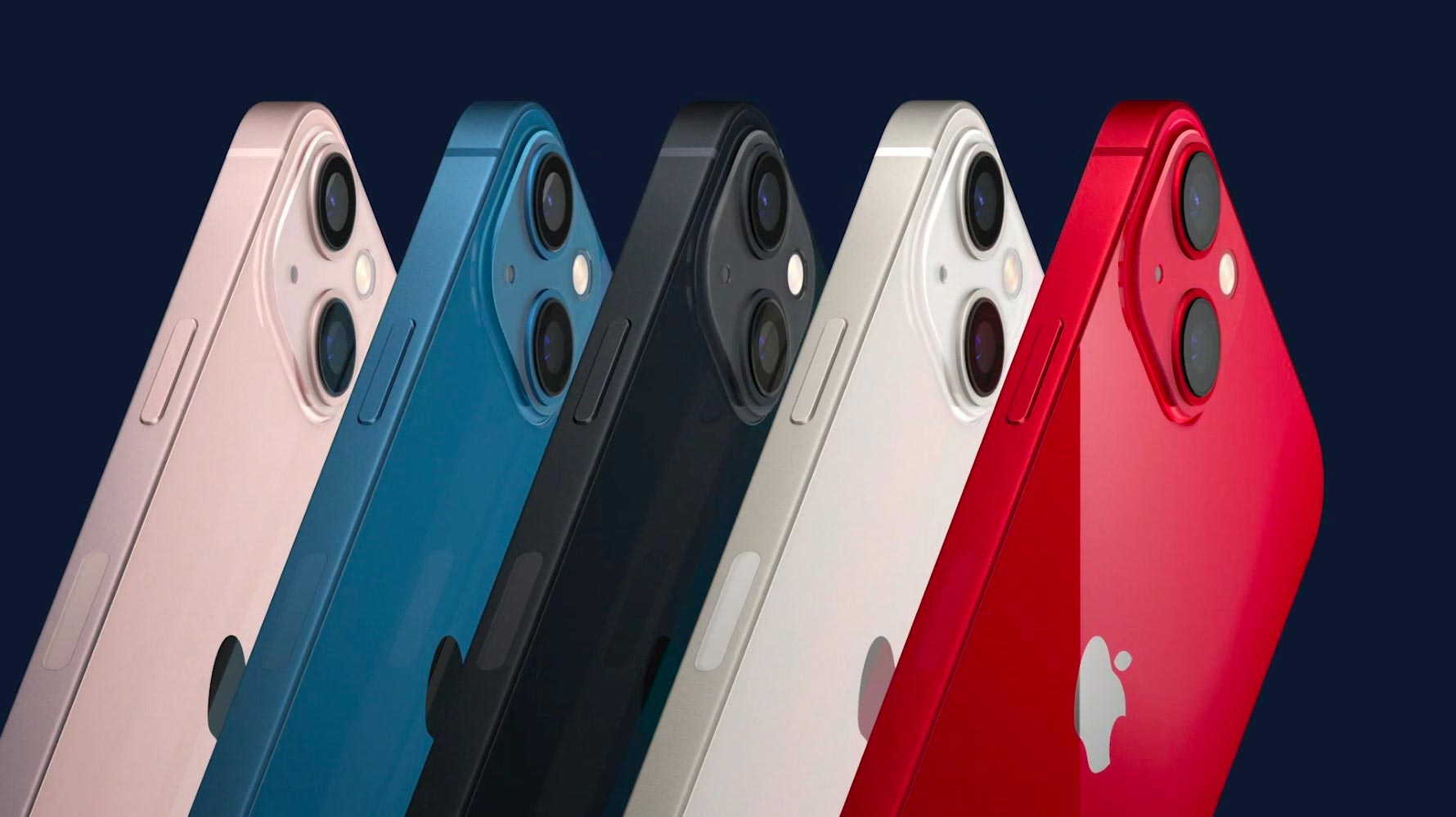 Apple đã ra mắt thế hệ iPhone 13 với 4 phiên bản: iPhone 13 mini, iPhone 13, iPhone 13 Pro và iPhone 13 Pro Max. Ảnh: @AFP.