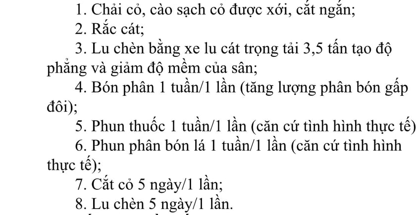 PGĐ Khu LHTTQG: &quot;Chăm sóc mặt cỏ sân Mỹ Đình như mái tóc người phụ nữ&quot; - Ảnh 4.