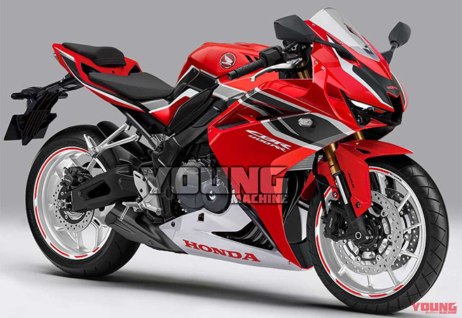 Honda CBR400RR hé lộ thiết kế, rất nhiều điểm ấn tượng - Ảnh 2.