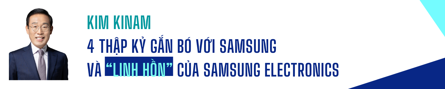 CEO Kim Kinam - &quot;Linh hồn&quot; của Samsung Electronics, người thay đổi ngành công nghệ điện tử toàn cầu  - Ảnh 4.