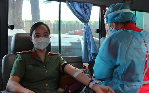 TP.HCM: Lực lượng tuyến đầu nhập cuộc hiến máu