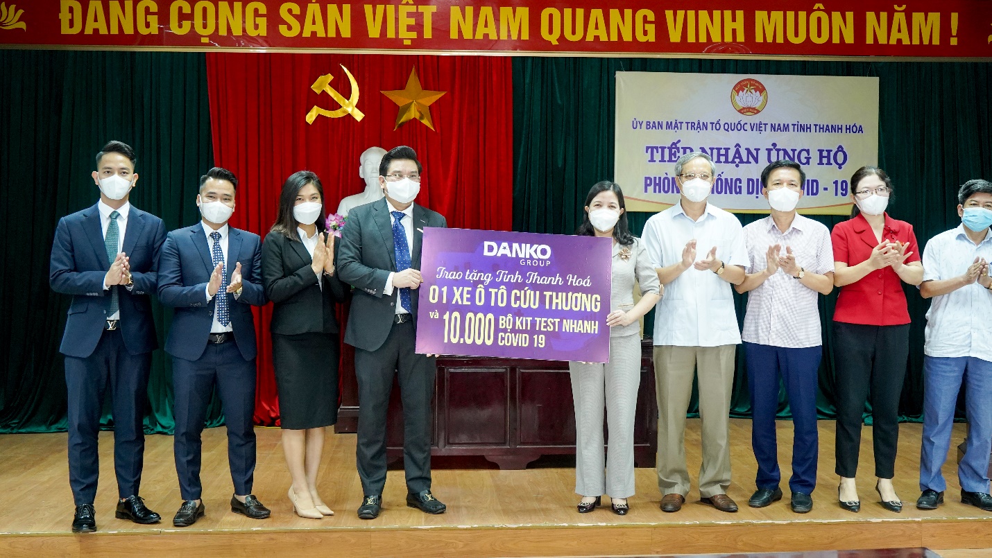 Danko Group ủng hộ 300 triệu đồng cho công tác phòng chống Covid-19 tỉnh Tuyên Quang - Ảnh 3.