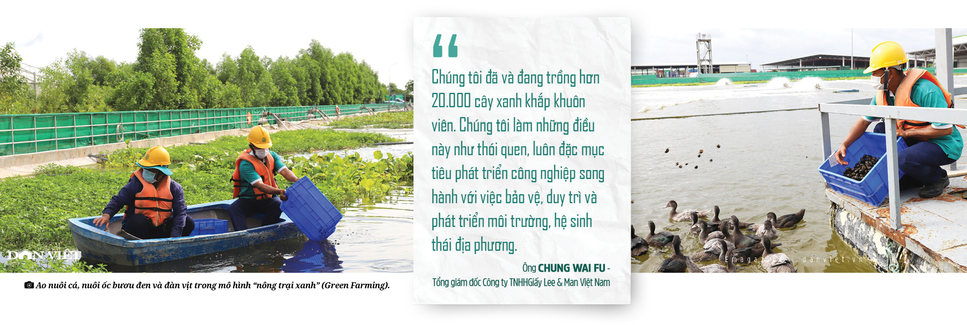 Công ty Giấy Lee & Man Việt Nam:  Mô hình “nông trại xanh” làm xanh hóa không gian công nghiệp   - Ảnh 5.