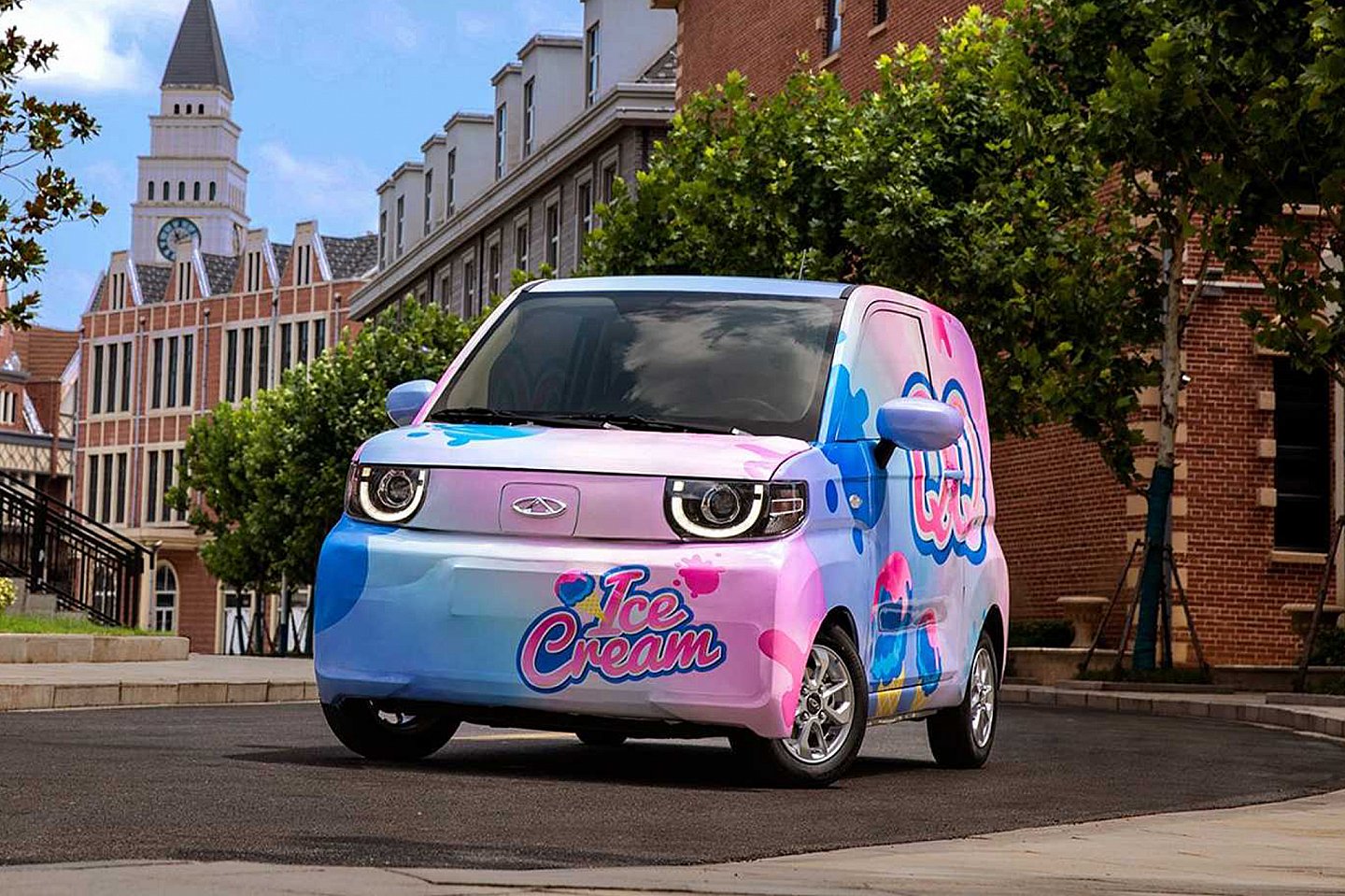 Chery QQ Ice Cream - ô tô điện nhỏ xinh giá khoảng 105 triệu đồng - Ảnh 2.