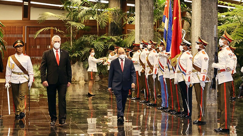 Việt Nam - Cuba phản đối tiêu chuẩn kép để can thiệp công việc nội bộ các nước - Ảnh 1.