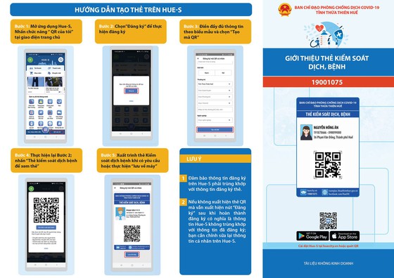 TT-Huế: Đã có hơn 93.000 người dân dược cấp thẻ kiểm soát dịch bệnh qua mã QR code  - Ảnh 3.