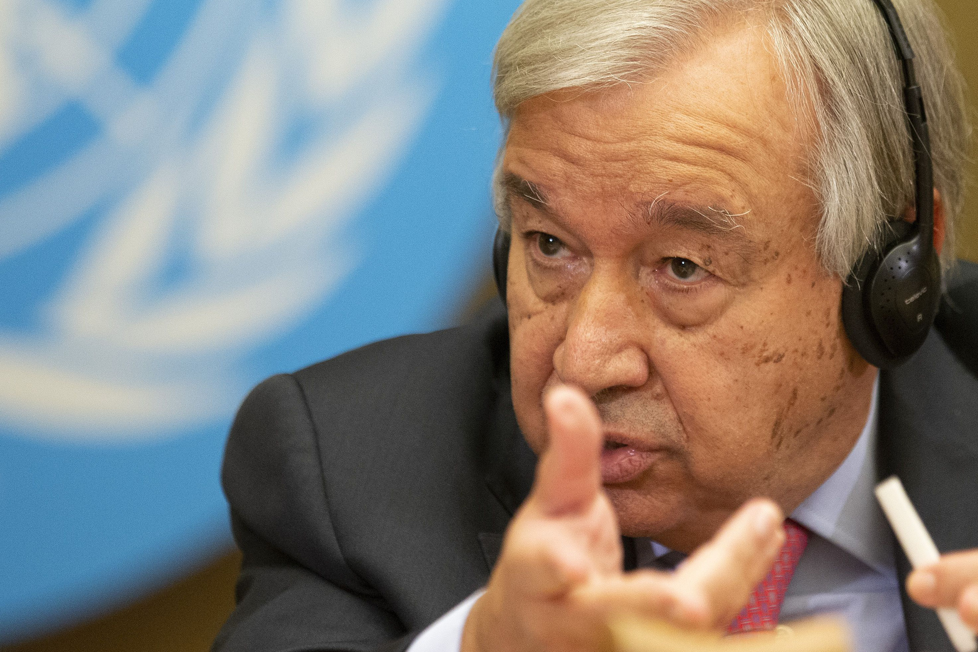 Tổng thư ký Liên Hiệp Quốc Antonio Guterres - Ảnh: @AP.