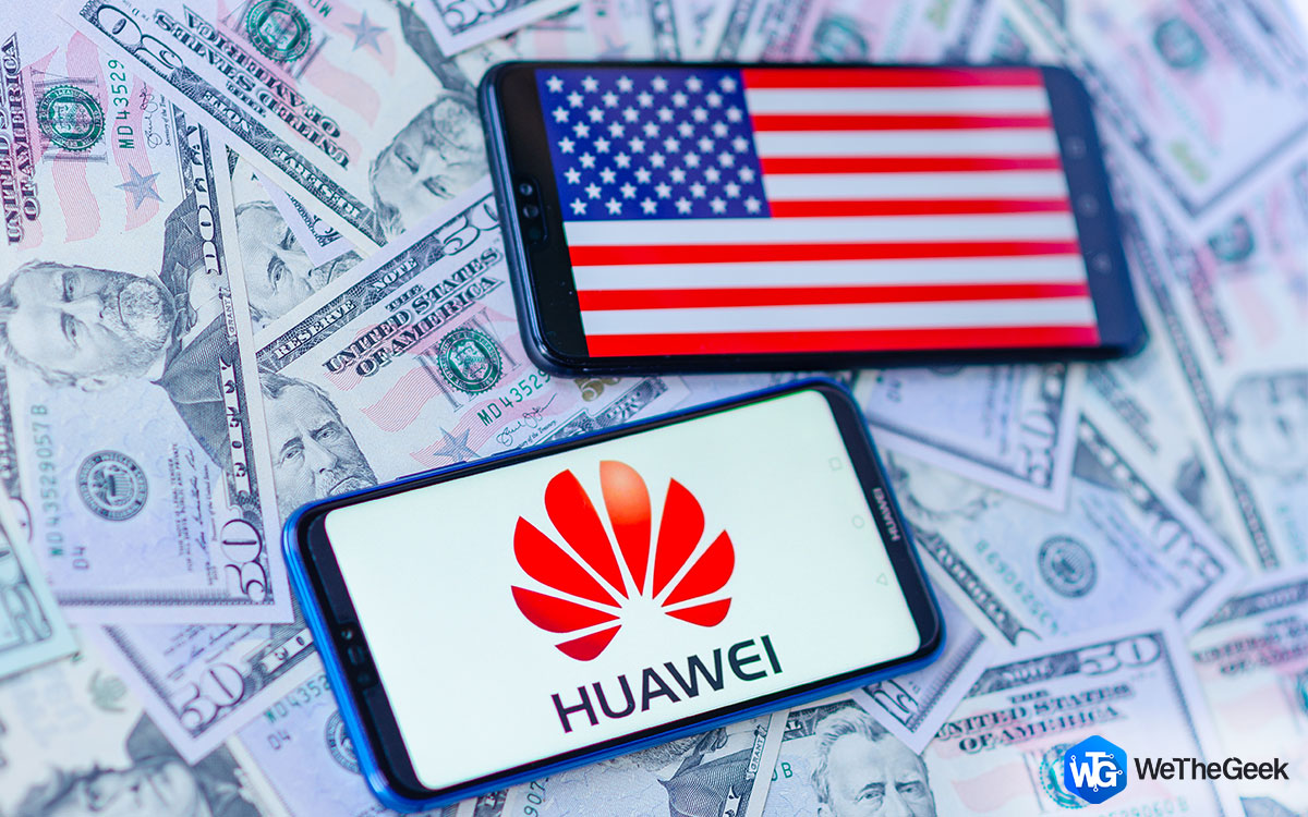 Huawei đã bị thiệt hại 30 tỷ USD doanh thu thiết bị cầm tay thường niên. Ảnh: @AFP.