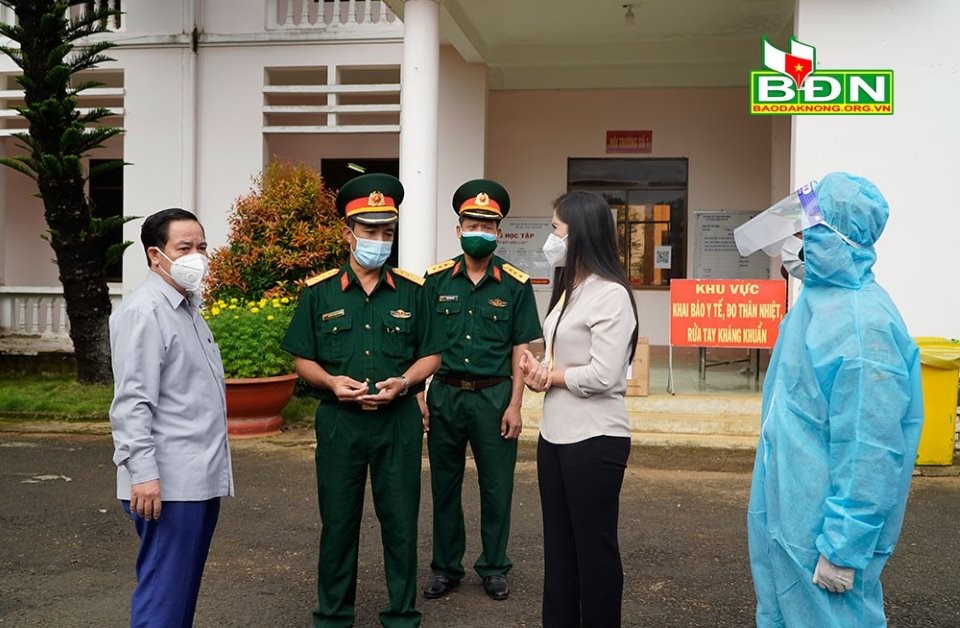 Đắk Nông: Nỗ lực hình thành hệ thống điều trị bệnh nhân Covid-19   - Ảnh 1.