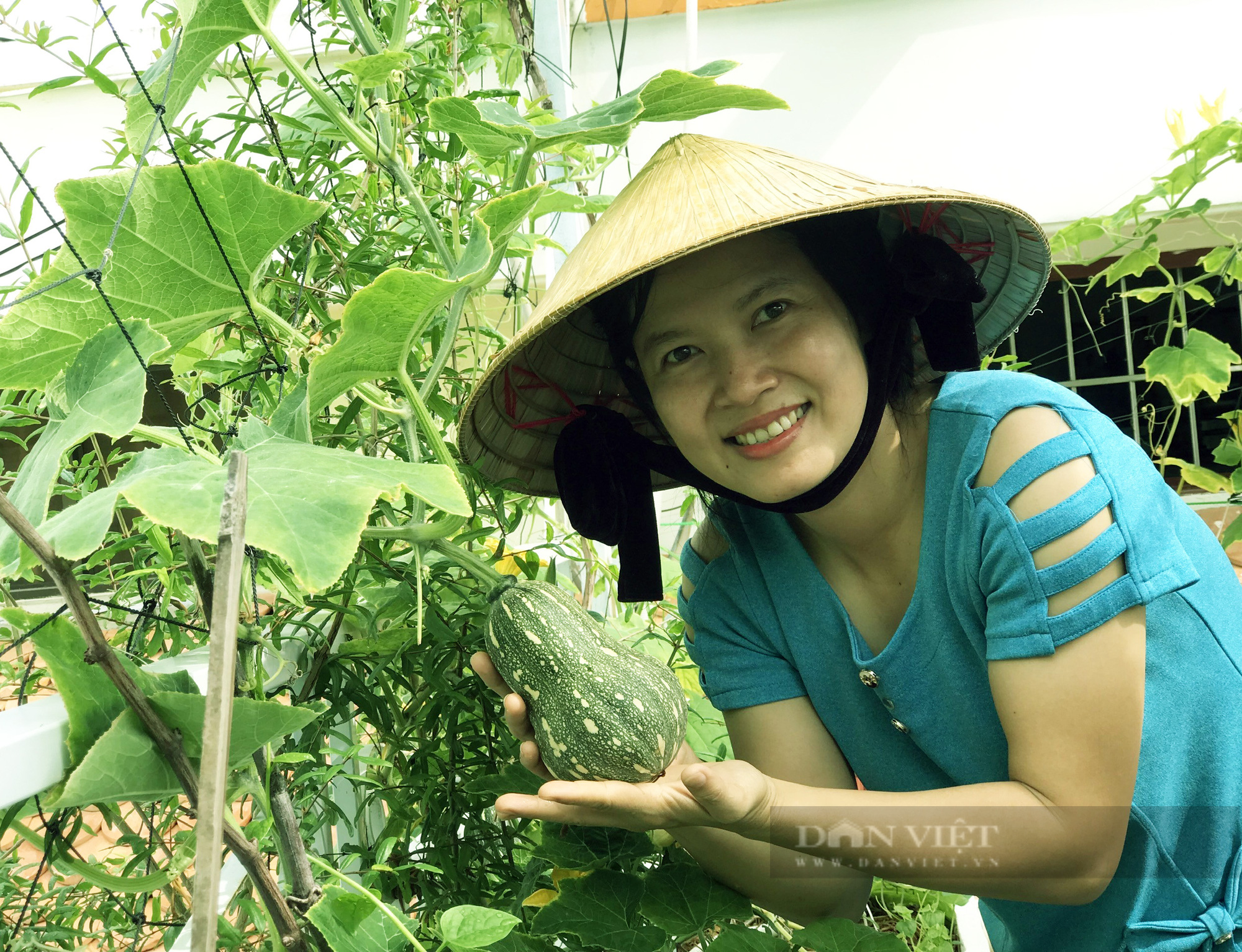 Kiên Giang: Tận dụng sân thượng, mảnh vườn trồng rau tại nhà mùa dịch - Ảnh 4.