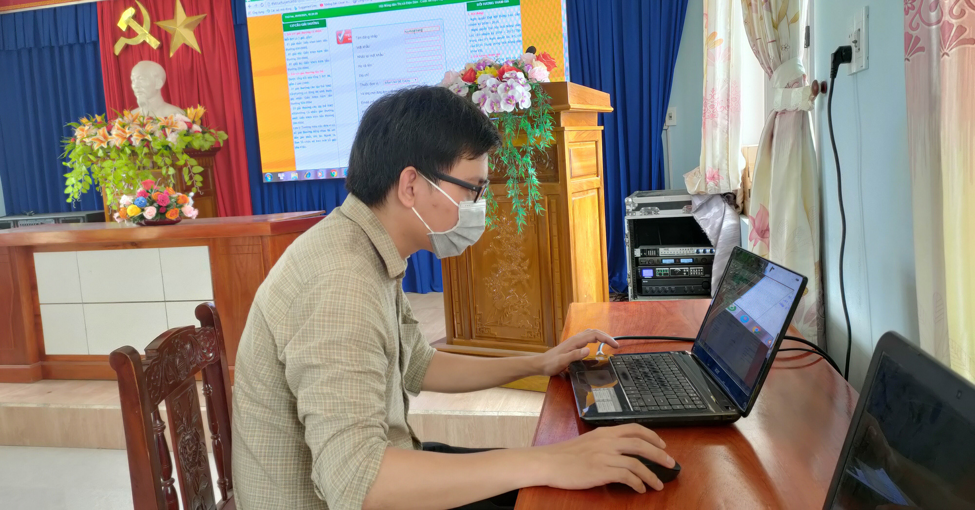 Strengthening information technology application for farmer members