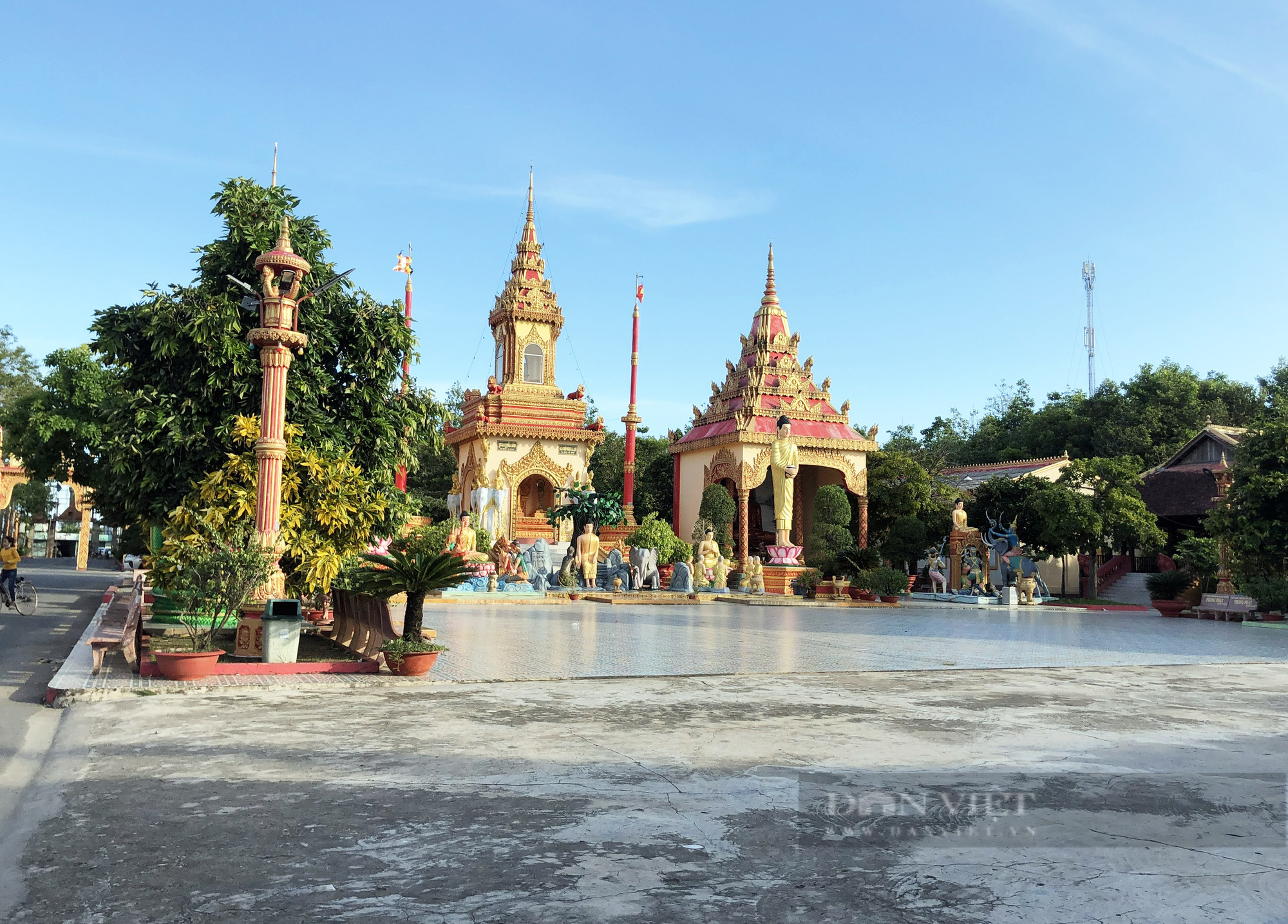 Chiêm ngưỡng vẻ đẹp độc đáo ngôi chùa Khmer rộng 5ha, nằm ở ven biển của xứ Công tử - Ảnh 4.