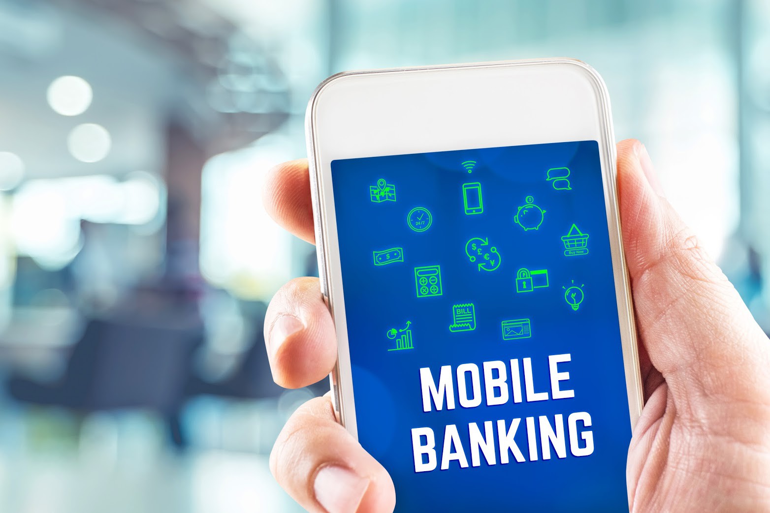 Từ lúc nào Mobile Banking từ xu hướng của thời đại lại trở thành thói quen thay đổi cuộc sống của người Việt. Đây là một điều không nằm ngoài dự kiến. Ảnh: @AFP.