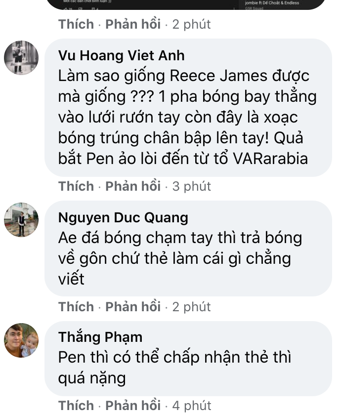 Duy Mạnh bị thổi penalty và thẻ đỏ, CĐV Việt Nam lập tức &quot;tấn công&quot; trọng tài - Ảnh 3.