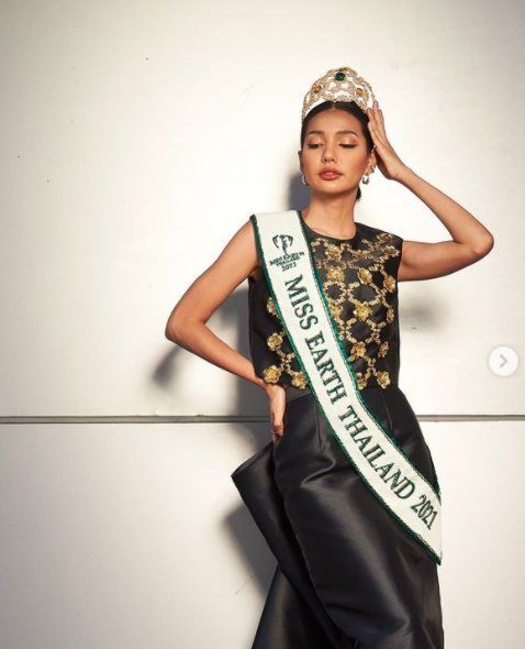Nhan sắc quyến rũ đầy mê hoặc của tân Hoa hậu Trái đất Thái Lan 2021 - Ảnh 4.