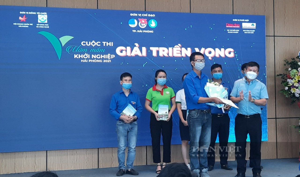 Hải Phòng: Trao giải cuộc thi “Ươm mầm khởi nghiệp Hải Phòng” năm 2021 - Ảnh 2.