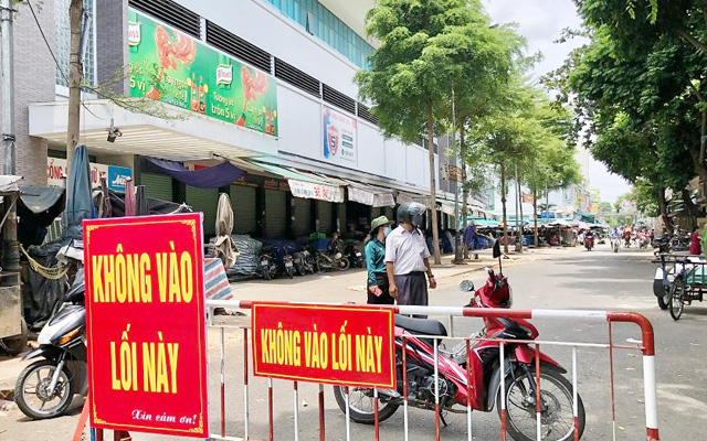 Quảng Ngãi: Tái đóng cửa chợ lớn nhất tỉnh vì có F0 cộng đồng khu vực gần 
