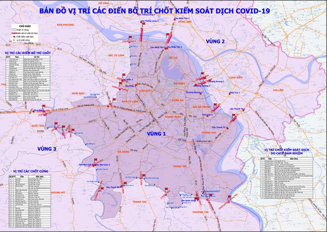 Hà Nội: Phương án chi tiết đi lại giữa các phân vùng chống dịch ở Hà Nội kể từ ngày 6/9 - Ảnh 2.