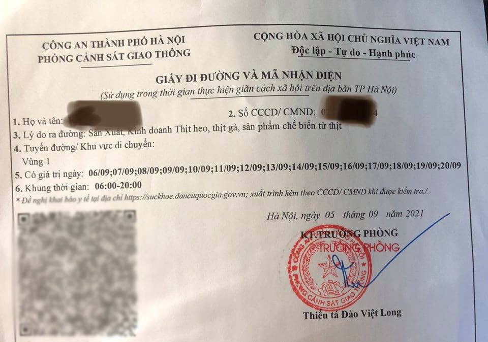 Xin giấy đi đường ở Hà Nội: Doanh nghiệp, người dân bị &quot;xoay&quot; như chong chóng - Ảnh 4.