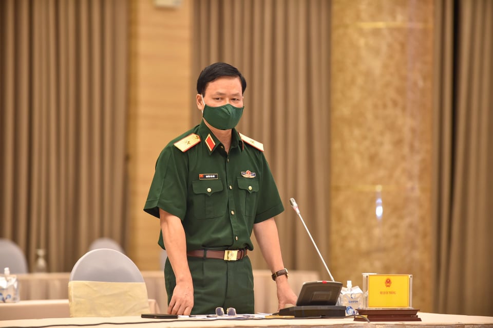 Thiếu tướng Nguyễn Văn Đức: Nhiều cán bộ, chiến sĩ có người thân mất hoặc vợ con nhiễm bệnh không về được vì nhiệm vụ - Ảnh 3.