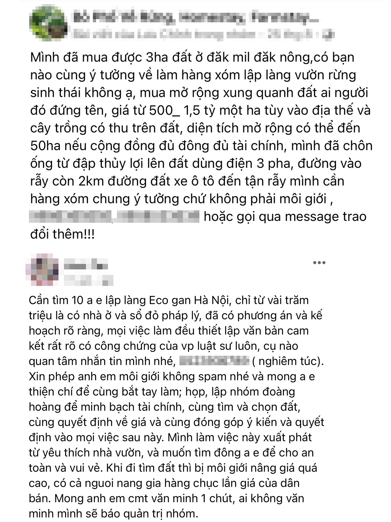 Trào lưu lập làng sinh thái ven đô, đề phòng chiêu trò &quot;cò đất&quot; - Ảnh 1.