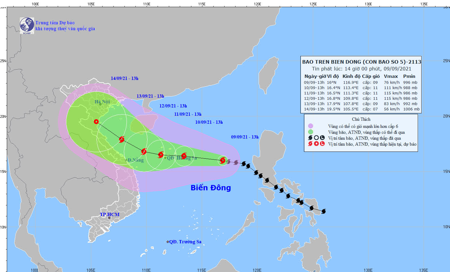 Mỹ, Trung Quốc, Nhật Bản cũng khó dự báo về đường đi của bão Conson - Ảnh 2.