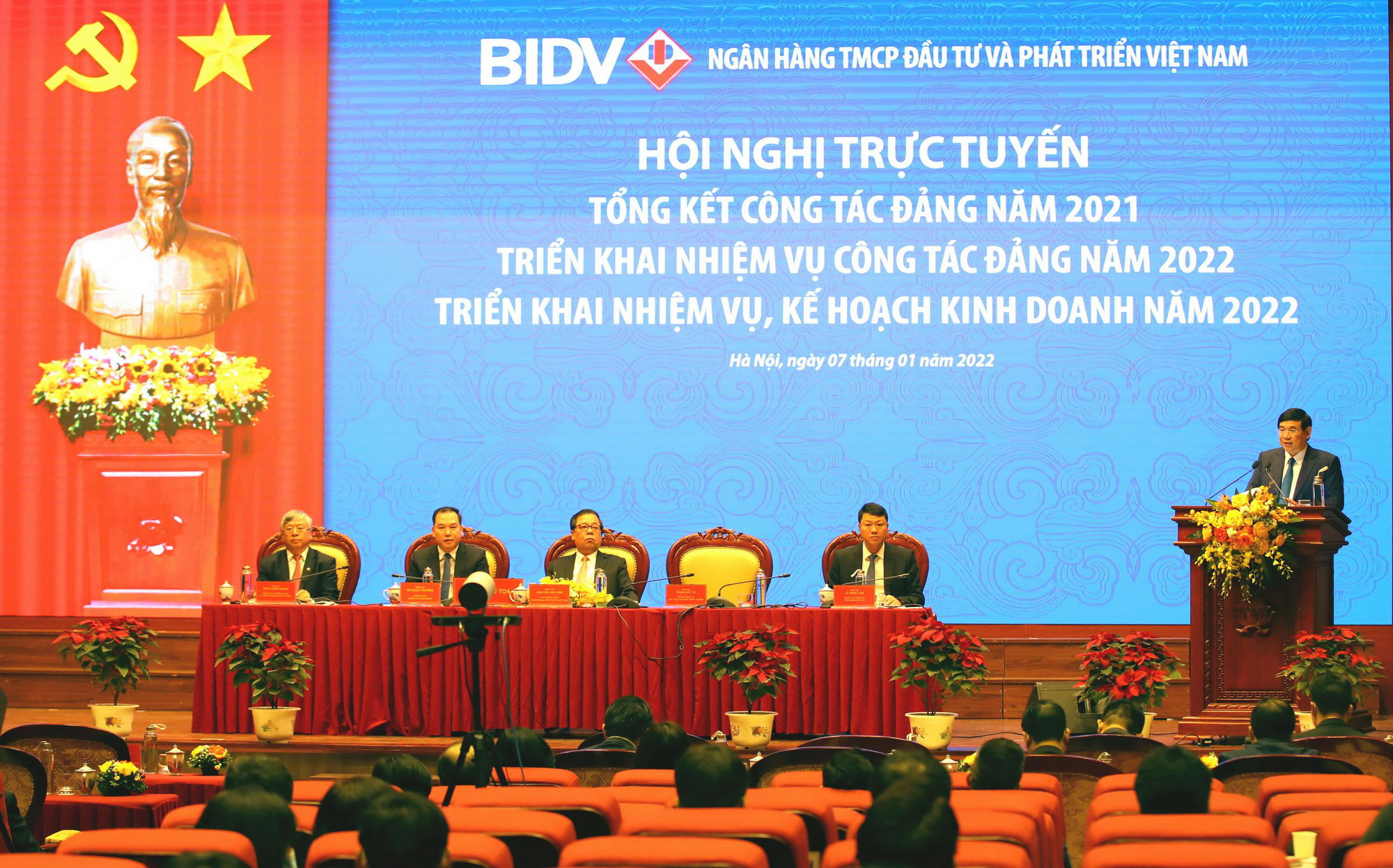 BIDV triển khai nhiệm vụ kinh doanh năm 2022 - Ảnh 1.