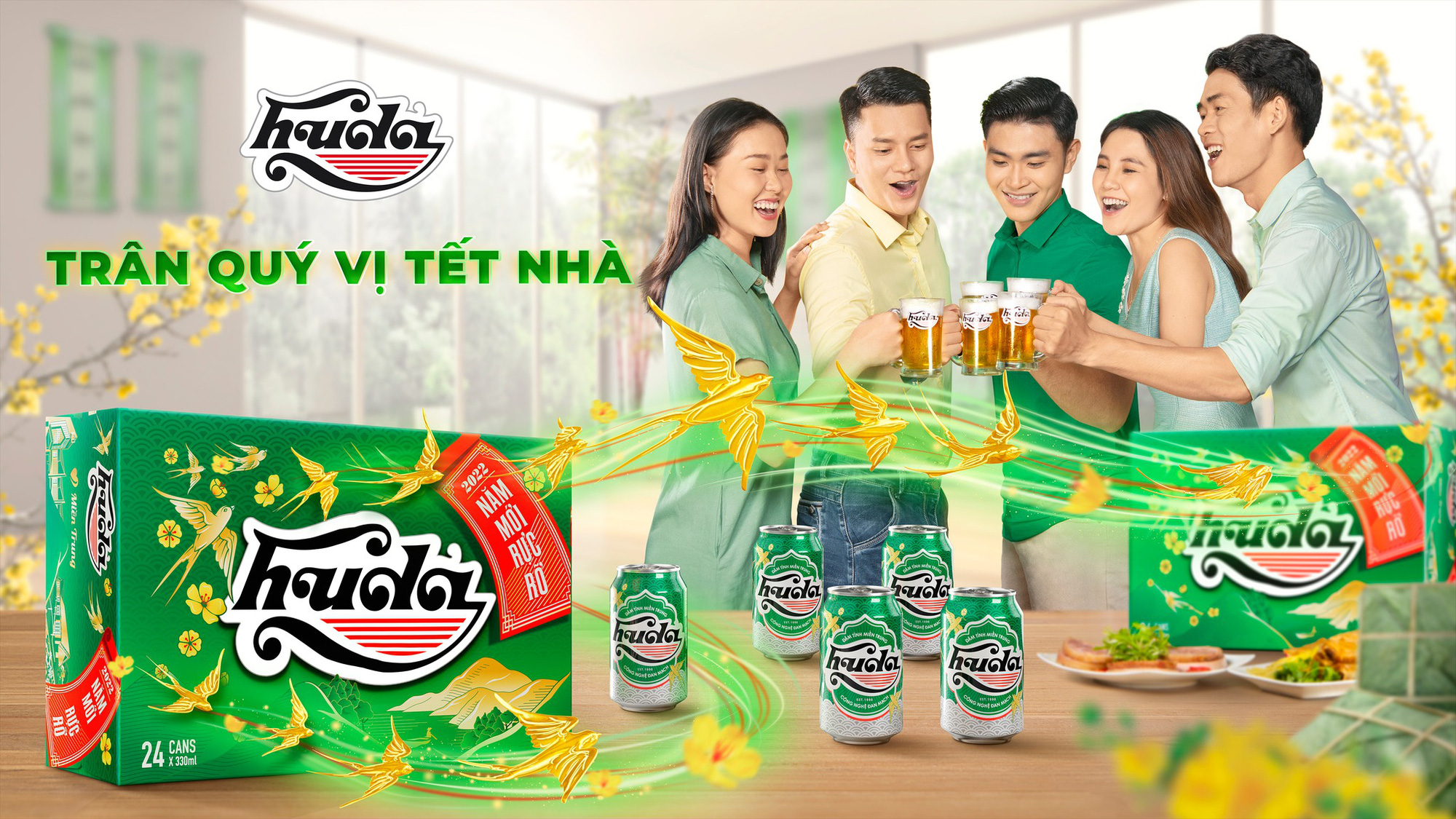 Huda – Vị bia của Tết nhà miền Trung - Ảnh 1.