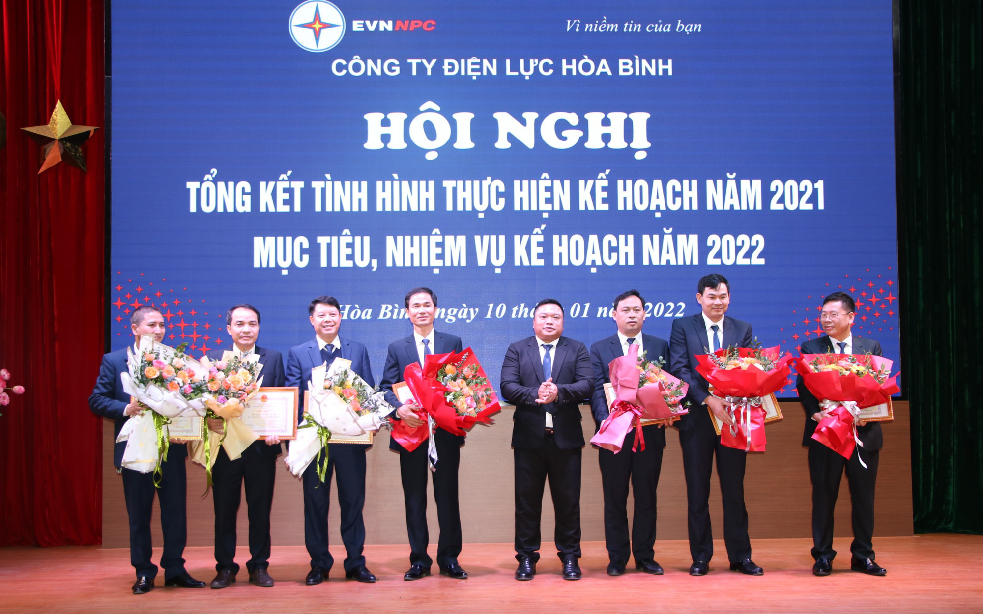 Công ty điện lực Hoà Bình: Tổng kết thực hiện kế hoạch năm 2021