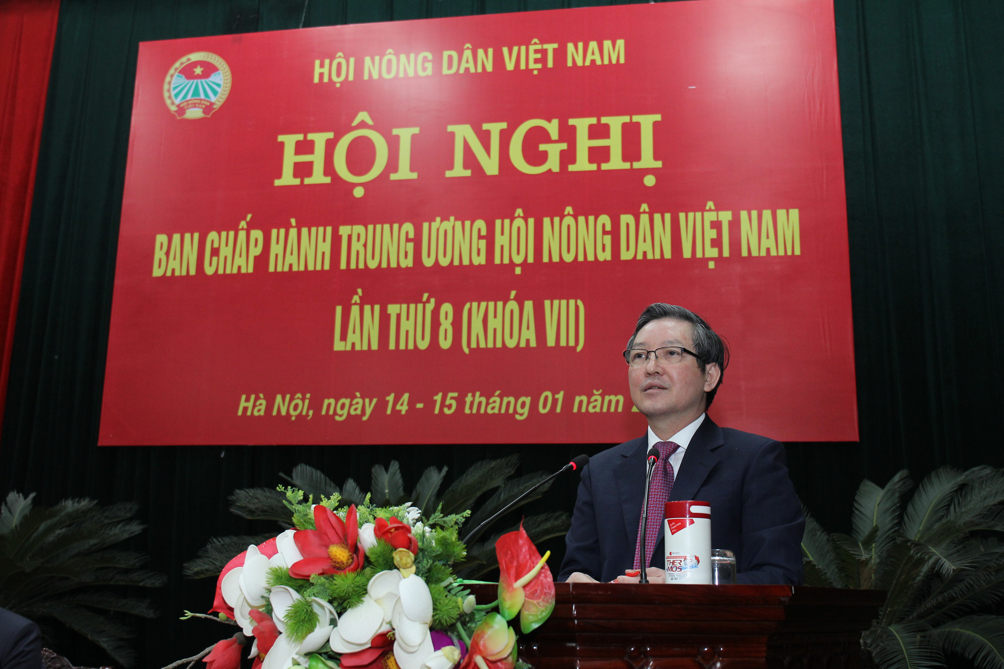 Chủ tịch Hội NDVN Lương Quốc Đoàn được bỏ phiếu tín nhiệm cao 98,8% - Ảnh 1.