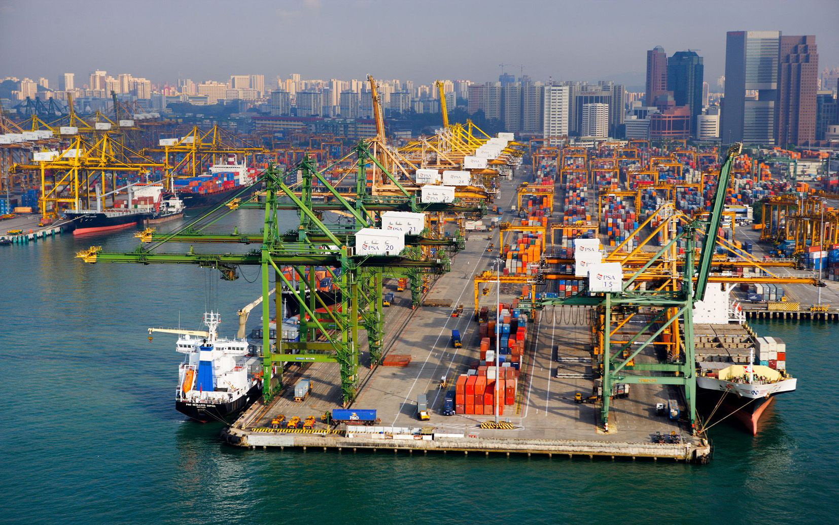 Siêu công nghệ trong ngành vận chuyển hàng hải Singapore