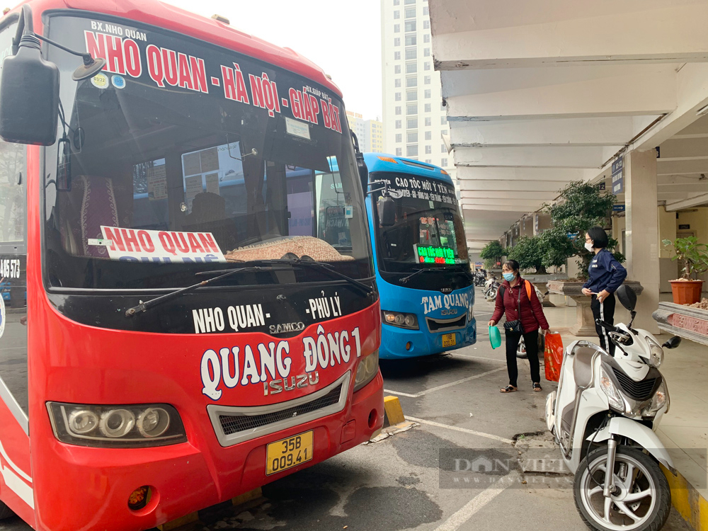 Về quê ăn Tết: Nhà xe ở Hà Nội ngán ngẩm vì ế khách, nhiều xe xuất bến chỉ 2-3 người  - Ảnh 7.