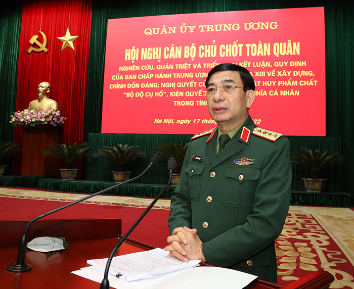 Đại tướng Phan Văn Giang: Toàn quân thực hiện nghiêm quy định những điều đảng viên không được làm - Ảnh 1.