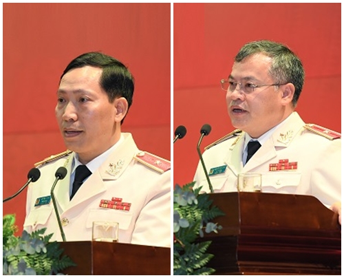 Hai Thiếu tướng được bổ nhiệm chức Thứ trưởng Bộ Công an - Ảnh 1.