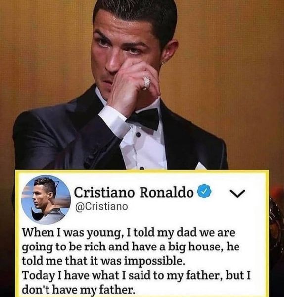 Cristiano Ronaldo và câu chuyện cảm động về người cha say xỉn - Ảnh 1.