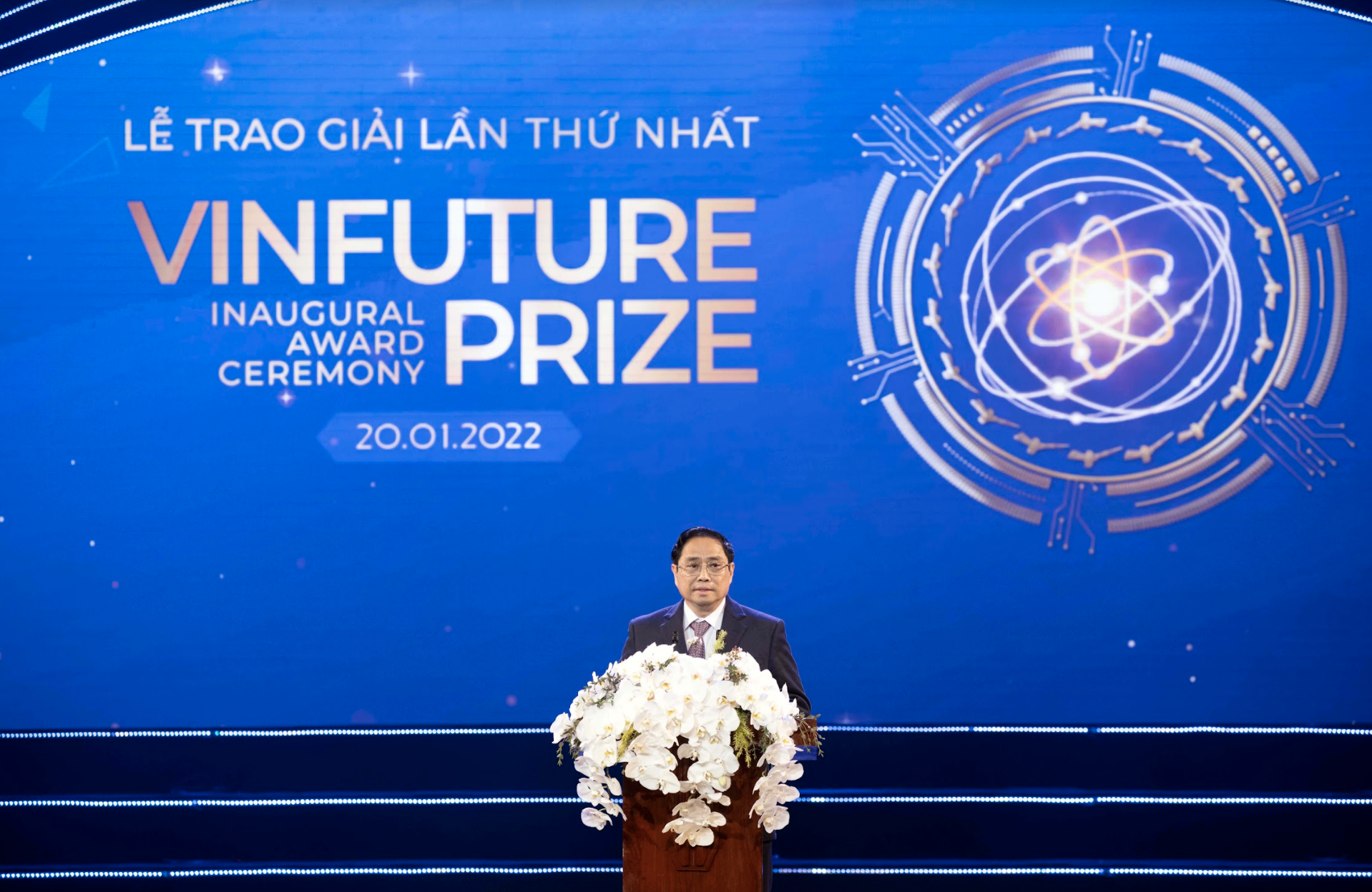 Phát biểu của Thủ tướng Chính phủ Phạm Minh Chính tại &quot;Lễ trao giải thưởng VinFuture lần thứ I&quot; - Ảnh 1.