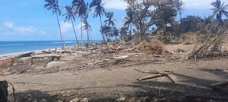 Hình ảnh mới nhất về Tonga, tan hoang - Ảnh 3.