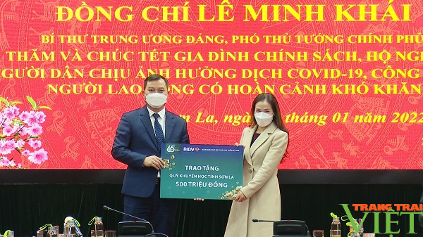 Phó Thủ tướng Lê Minh Khái thăm, làm việc và chúc Tết tại Sơn La - Ảnh 5.