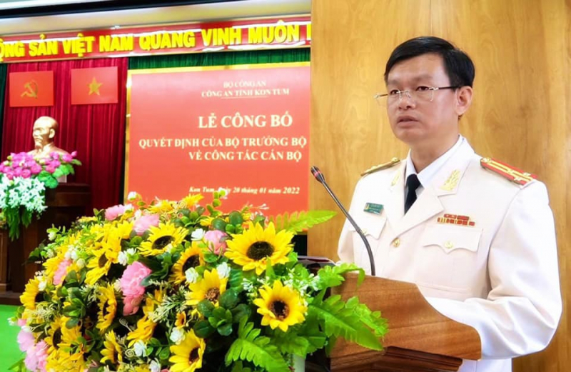 Chân dung tân Phó Giám đốc Công an tỉnh Kon Tum mới được Bộ Công an bổ nhiệm - Ảnh 2.